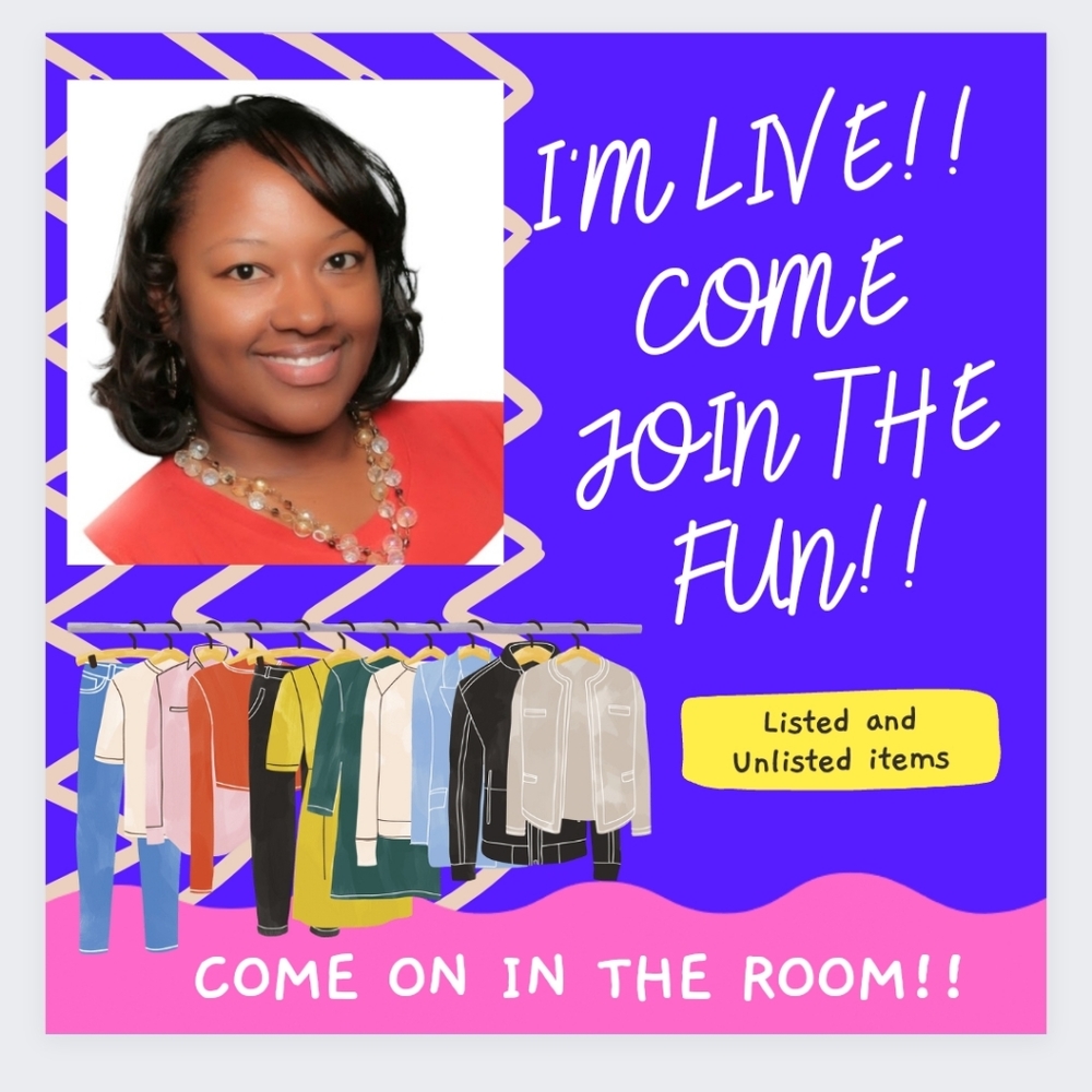 I'M LIVE!!! COME ON OVER AND JOIN THE FUN!!